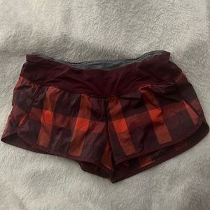 Lululemon Speed Up Shorts Size 8